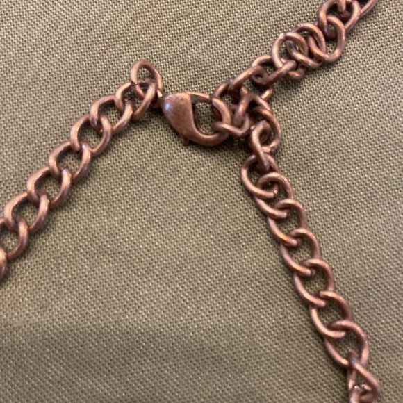 Pearl and rhinestone collar necklace - Picture 4 of 6